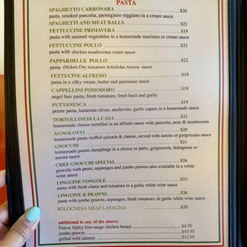 Bolare Trattoria & Pizzeria - PASTA Menu on July 7, 2024 - Pizza Near Me - Pacifica, California Bolare Trattoria & Pizzeria - PASTA Menu on July 7, 2024 - Pizza Near Me - Pacifica, California