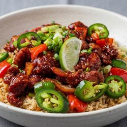 Pan Asian - Deviled chicken fried rice
