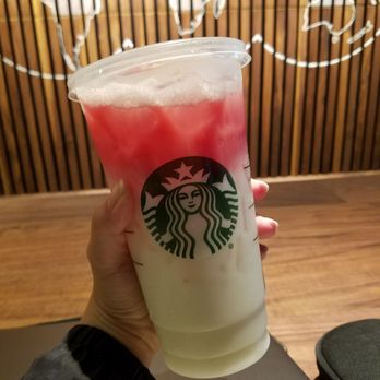 Starbucks - Pink ombre drink - Coffee & Tea Near Me - Boston, Massachusetts Starbucks - Pink ombre drink - Coffee & Tea Near Me - Boston, Massachusetts