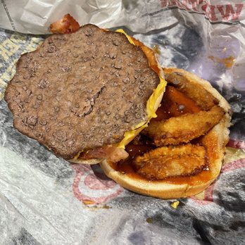 Carl's Jr - Western Bacon Cheeseburger - Fast Food Near Me - S El Monte, California