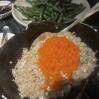 Mott 32 - Crab fried rice with an order of string beans. Was amazing - Chinese Near Me - Las Vegas, Nevada