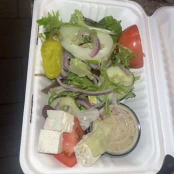 Samos Greek Island Grill - Side salad - Greek Near Me - Baltimore, Maryland Samos Greek Island Grill - Side salad - Greek Near Me - Baltimore, Maryland