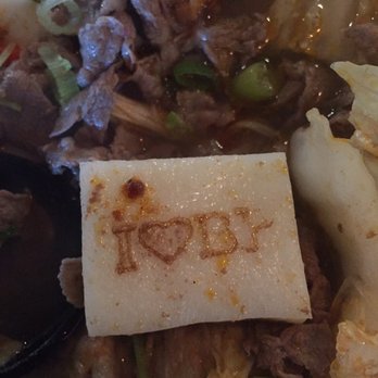 Boiling Point - I Heart Boiling Point (not British Petroleum) stamped on the fish cake - Taiwanese Near Me - Irvine, California