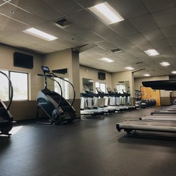 Court House Family Fitness - Upstairs cardio area