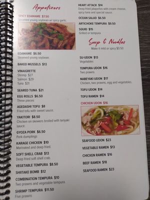Menu photo 2 Ichiban Sushi Prunedale, CA