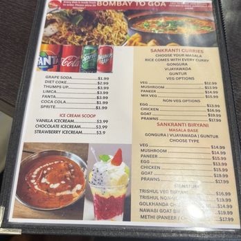Bombay to Goa - Menu - Indian Near Me - Sunnyvale, California Bombay to Goa - Menu - Indian Near Me - Sunnyvale, California