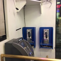 Arctic Circle - If you're in a bind you can make a call while having a burger! Love it.