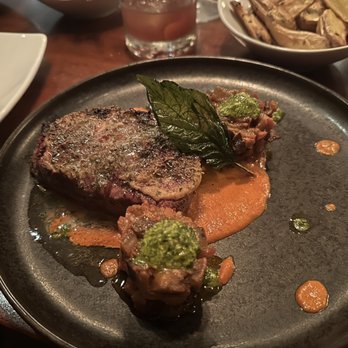 Garlic - Filet & ratatouille - Steakhouses Near Me - Stroudsburg, Pennsylvania Garlic - Filet & ratatouille - Steakhouses Near Me - Stroudsburg, Pennsylvania