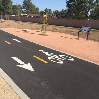 The Tracks at Brea - Nice smooth bike path - Parks Near Me - Brea, California
