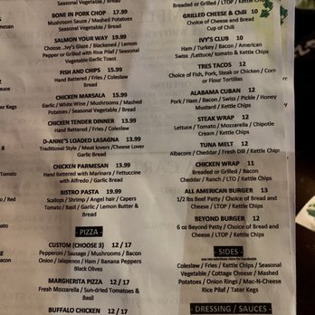 English Ivy's - Menu 12/21 - American Near Me - Indianapolis, Indiana