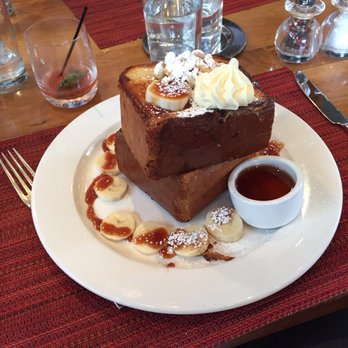 Moderne Barn Restaurant - Stuffed French Toast during brunch!!!! Speechless. - New American Near Me - Armonk, New York