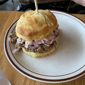 Pine State Biscuits - Reno - Pulled pork biscuit - Breakfast & Brunch Near Me - Reno, Nevada