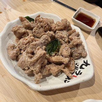 Kyuramen & Tbaar - Popcorn chicken. So heavily marinated you can't tell it's chicken. Was it really chicken? The world will never know. - Ramen Near Me - Birmingham, Alabama Kyuramen & Tbaar - Popcorn chicken. So heavily marinated you can't tell it's chicken. Was it really chicken? The world will never know. - Ramen Near Me - Birmingham, Alabama