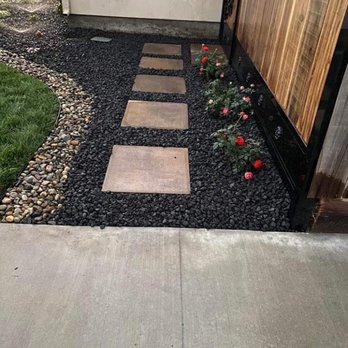 Azores Landscaping - a walkway between two houses - Landscaping Near Me Azores Landscaping - a walkway between two houses - Landscaping Near Me