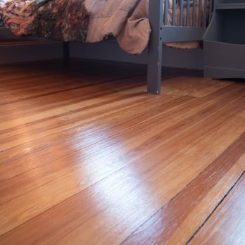 Romero Painting - Older hardwood floors refinish with a nice shine. - Painters Near Me