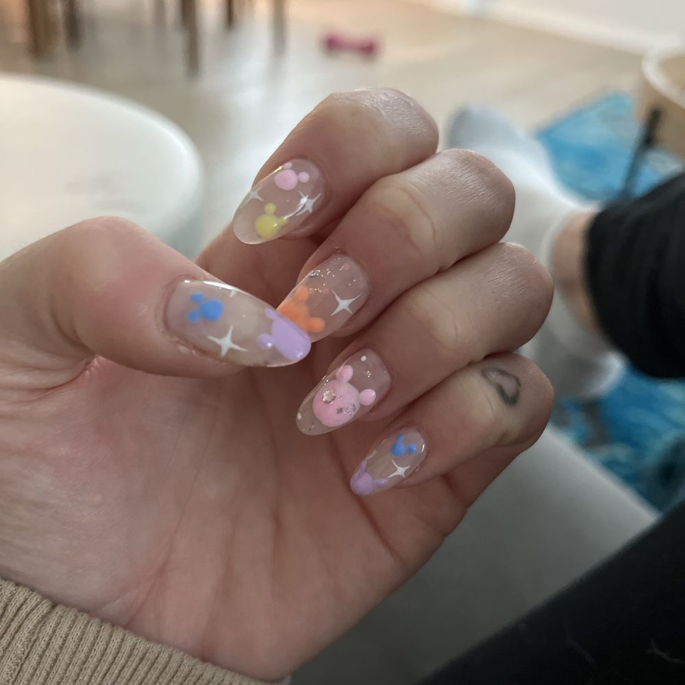 PM Nails - Cute little Disney nails for vacation! - Nail Salons Near Me - Sherman Oaks, California PM Nails - Cute little Disney nails for vacation! - Nail Salons Near Me - Sherman Oaks, California