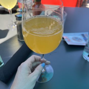 Bacon Social House - Passion Fruit Mimosa - Breakfast & Brunch Near Me - Denver, Colorado Bacon Social House - Passion Fruit Mimosa - Breakfast & Brunch Near Me - Denver, Colorado
