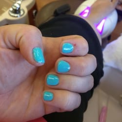 Don't mind the cuticle, I did that before I went.