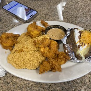 Sealand Seafood Steak and Pho - a plate of food - Seafood Near Me - Hempstead, Texas