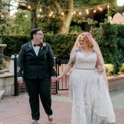 Thread on Mission Alterations - My dress was hemmed, had the sash sewn on, the bustle loop added, and the straps shortened.