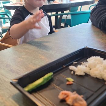 Bandon Sushi - Baby's plate made special for him and we didn't even ask for it. - Sushi Bars Near Me - Bandon, Oregon Bandon Sushi - Baby's plate made special for him and we didn't even ask for it. - Sushi Bars Near Me - Bandon, Oregon