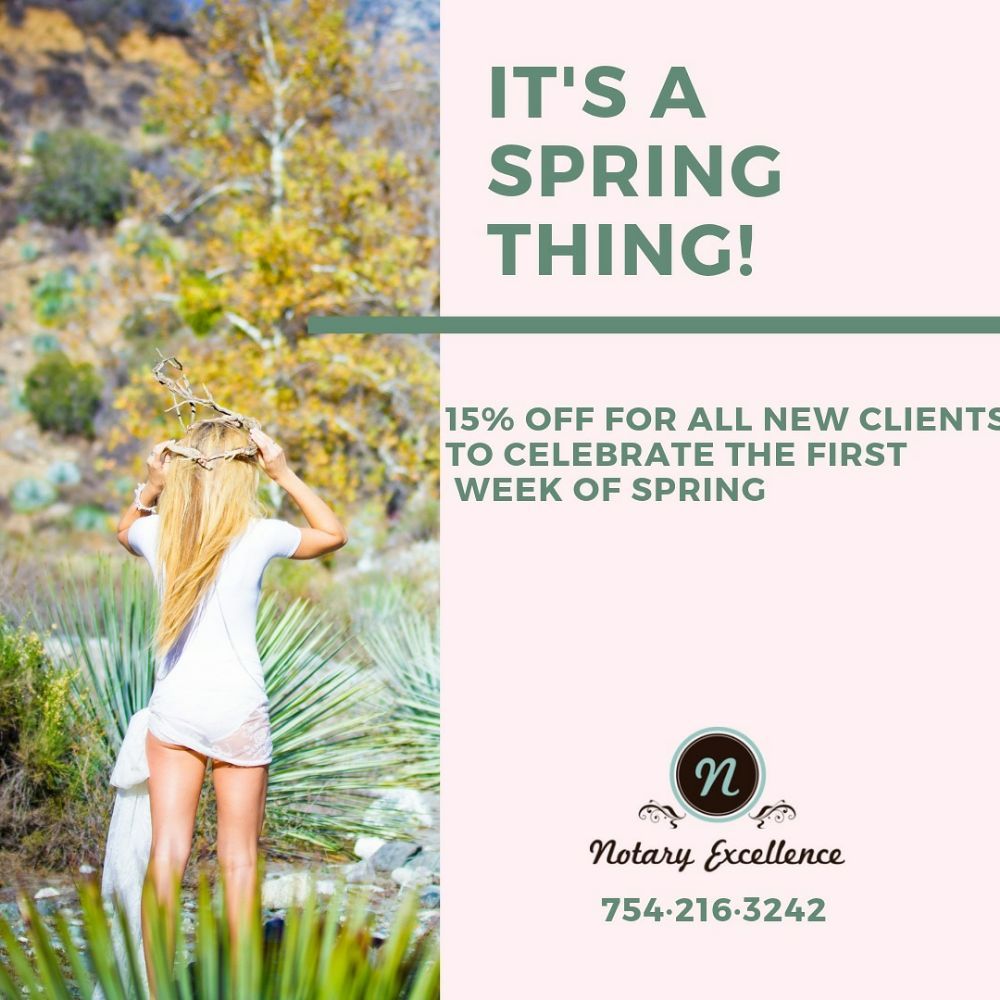 NOTARY EXCELLENCE Updated May 2024 Fort Lauderdale, Florida