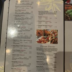 Asian Bistro - Menu