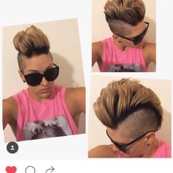 Cut and color! Girl hawk!!!