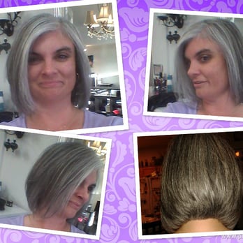 YvonneRosales - Even with my grays, the cut made me look younger! - Hair Salons Near Me - Scottsdale, Arizona