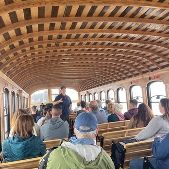 The Mount Washington Cog Railway - Inside the car - Local Flavor Near Me - Mount Washington, New Hampshire The Mount Washington Cog Railway - Inside the car - Local Flavor Near Me - Mount Washington, New Hampshire