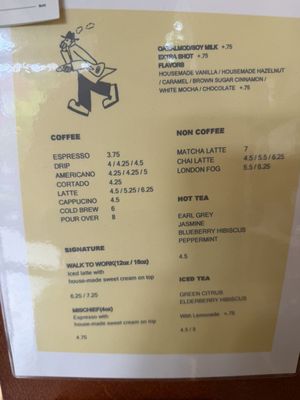 Menu photo 1 URL Coffee Seattle, WA Menu photo 1 URL Coffee Seattle, WA