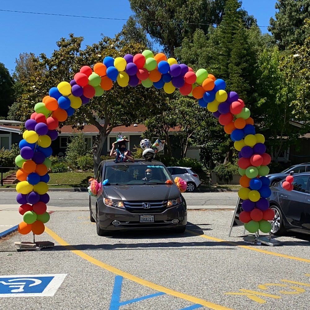 In Awe Event Decor - Drive through balloon arch - Balloon Services Near Me In Awe Event Decor - Drive through balloon arch - Balloon Services Near Me
