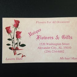 Alex City Unique Flowers & Gifts