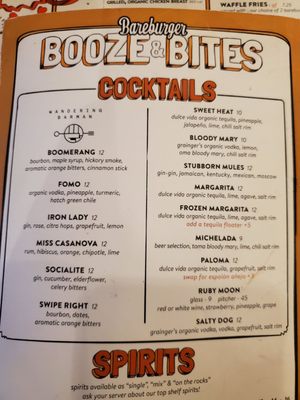 Menu photo 4 Bareburger - Mt Kisco Mount Kisco, NY