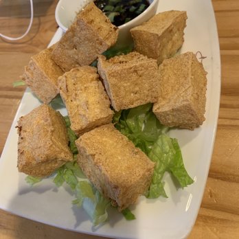 Pho Anh Dao Alameda - Fried tofu with garlic sauce - Vietnamese Near Me - Alameda, California