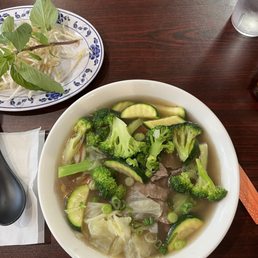 2. Steak Pho with extra veggies 2. Steak Pho with extra veggies