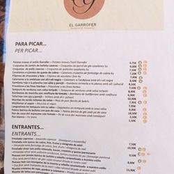 El Garrofer - Sharing and starter plates