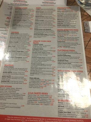 Menu photo 5 Salvino's Plainwell, MI