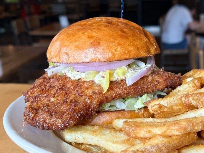 Food from Upland FSQ Brewery