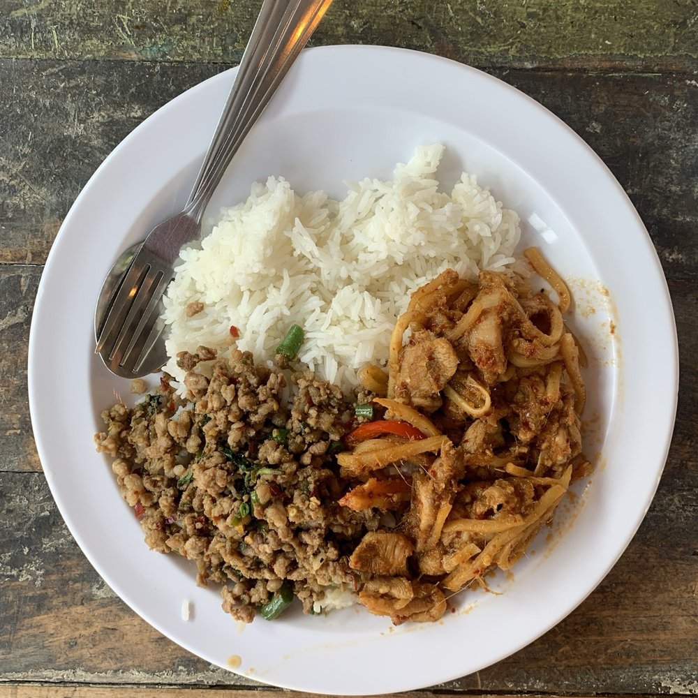Khao Kang - Basil Pork - Thai Near Me - Elmhurst, New York Khao Kang - Basil Pork - Thai Near Me - Elmhurst, New York