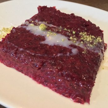 Adrak - The Beetroot Halwa was sweet and refreshing, but quite different from desserts I'm used to. It's kind of like a beet carrot cake. - Indian Near Me - Richmond Hill, Ontario