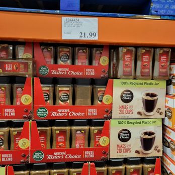 Costco Wholesale - Taster Choice jumped from $16.99 to $21.99 in one week! (10/12/25) - Wholesale Stores Near Me - Warminster, Pennsylvania Costco Wholesale - Taster Choice jumped from $16.99 to $21.99 in one week! (10/12/25) - Wholesale Stores Near Me - Warminster, Pennsylvania