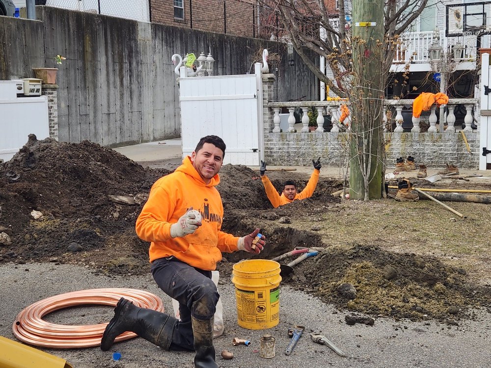 Slide of Main Man Water Main & Sewer Service