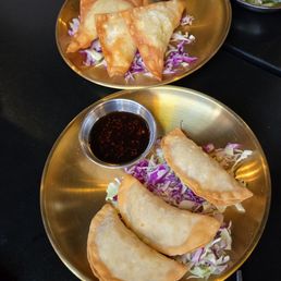 Happy hour pork & veggie dumplings Happy hour pork & veggie dumplings