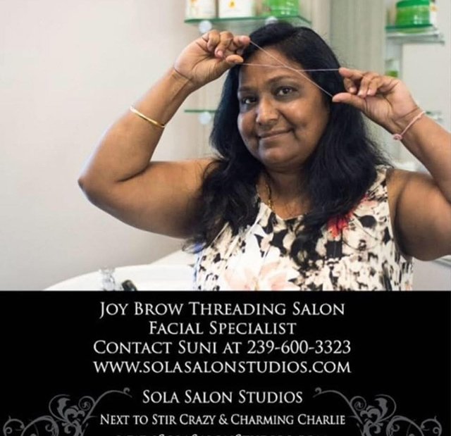 Joy Brow Threading Salon Logo