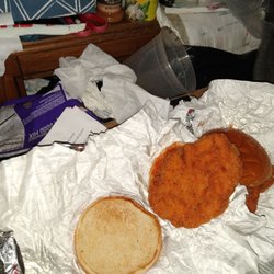 Wendy's - ? SPICY HONEY CHICKEN SPICY HONEY SAUCE, WITH BACON & AND CHEESE?