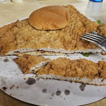 Paula's Cafe - Tenderloin sandwich breaded - Burgers Near Me - Craig, Missouri