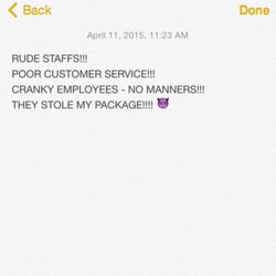 US Post Office - RUDE STAFFS!!! POOR CUSTOMER SERVICE!!! CRANKY EMPLOYEES - NO MANNERS!!!