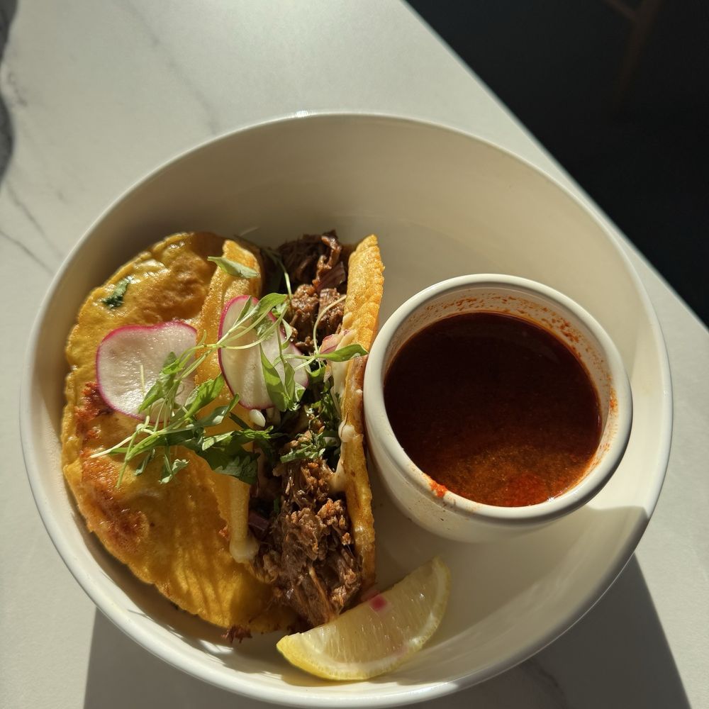 El Bistro By Salt And Pepper - Quesabirria tacos - Salad Near Me - Tracy, California El Bistro By Salt And Pepper - Quesabirria tacos - Salad Near Me - Tracy, California
