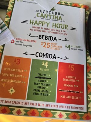 Menu photo 4 Avocado Cantina Palm Beach Gardens, FL Menu photo 4 Avocado Cantina Palm Beach Gardens, FL
